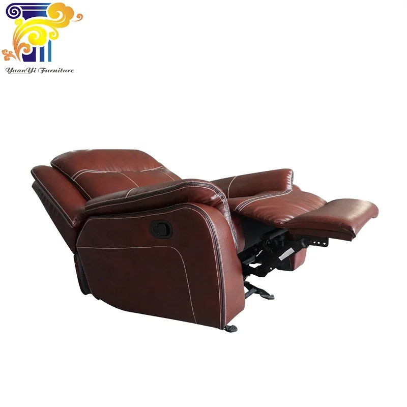 Super Comfortable American Style  High Quality Leather Home Theater Rocking Recliner with Swivel