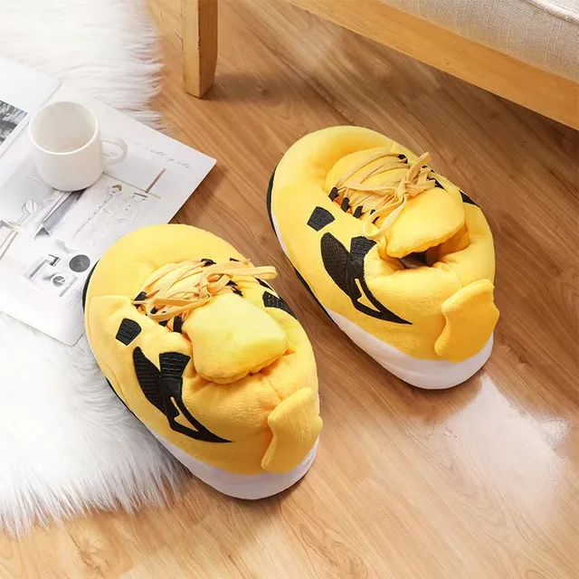 Purple Sole Sneakers Slippers Soft Plush Sneaker Cozy Indoor Outdoor Warm Unisex House Shoes - Image 6