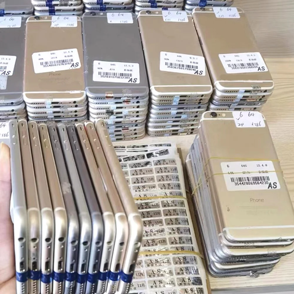 Bulk Sale Direct Source Grade A+ a B Second Hand for Cheapest iphone 6 Mobile Phones Used