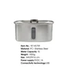 Dispensador de agua de acero inoxidable 304 plateado