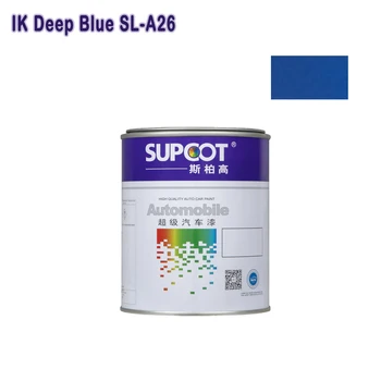 Factory Wholesale High Quality High Gloss Car Paint Hot Sale Easy Spray  1K Deep Blue Color Coating Car Refinish Paint