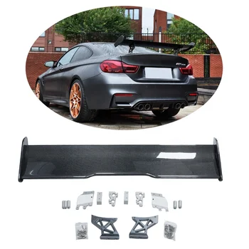 GTS Style Carbon Fiber Boot Lip Ducktail Rear Trunk Wing Spoiler for BMW F87 M2 F80 M3 F82 F83 M4