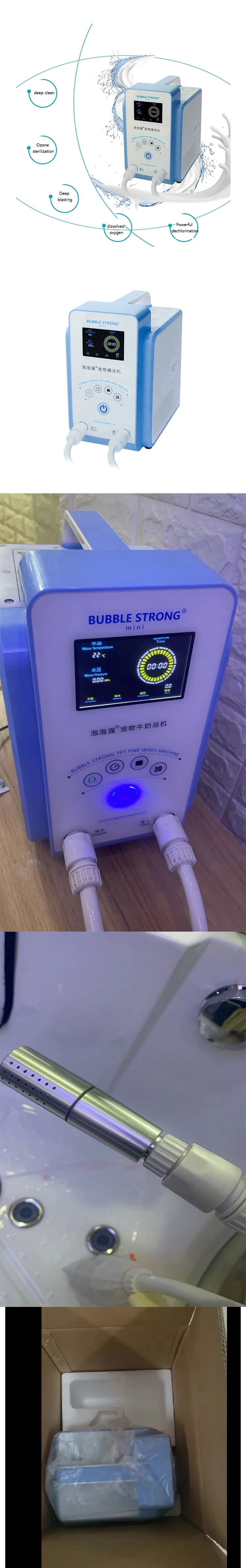 Hydrogen Water And Nano Bubble Generator Pet Bath Tub Dog Grooming Spa