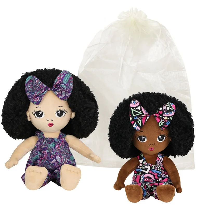 Custom Kawaii pêlo preto Bailarina bonecas de pano América e África à mão  para meninas enfeite Dom - China Bonecos de pelúcia e Soft Plush Natal  boneca preço