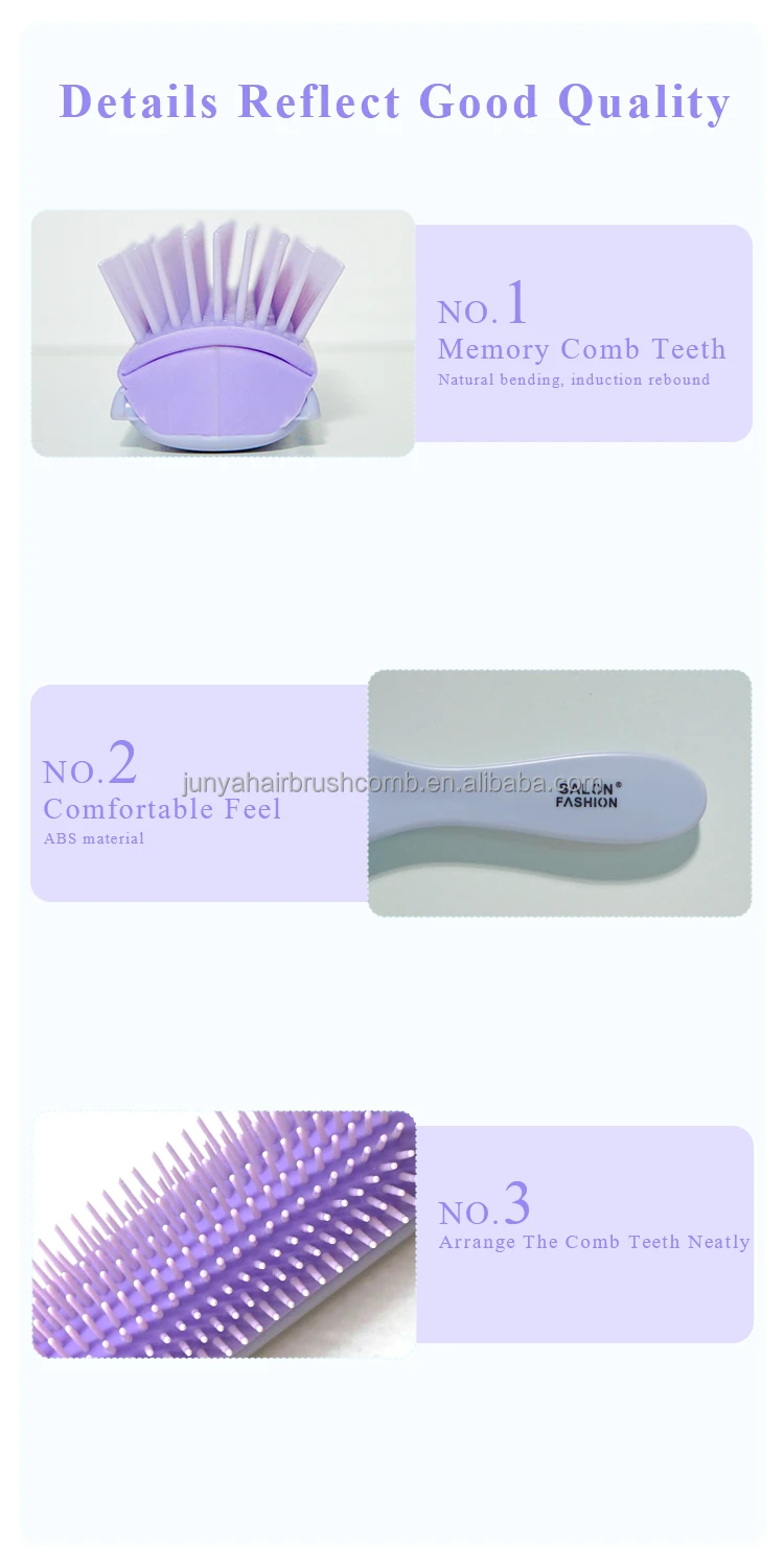 detangling plastic hair brush