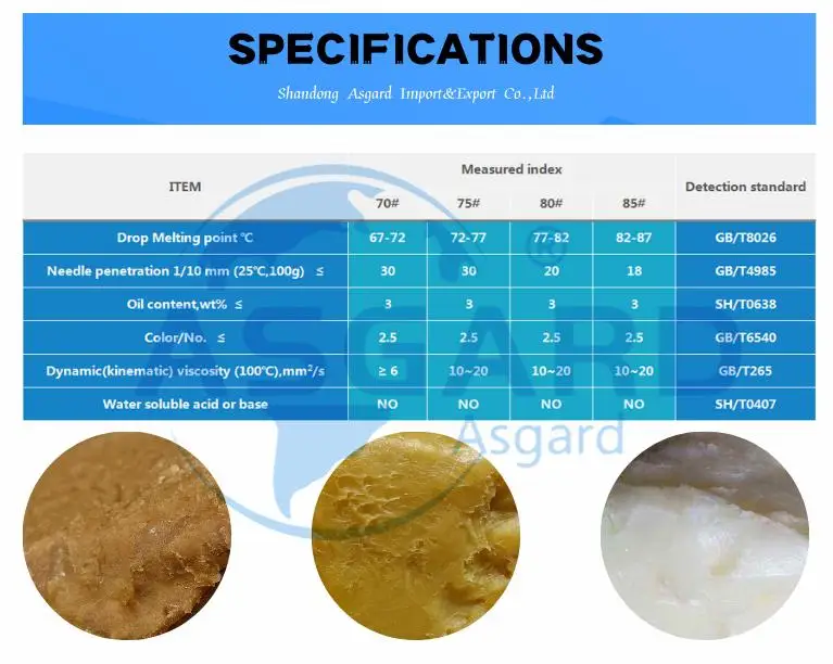White Yellow Plate Hard Microcrystalline Wax For Making Floor Board Wax