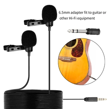 BOYA BY-M1 BY-M1 PRO BY-M1DM Professional Lavalier  Stereo Condenser Microphone for Nikon Canon Wireless Microphone detail image