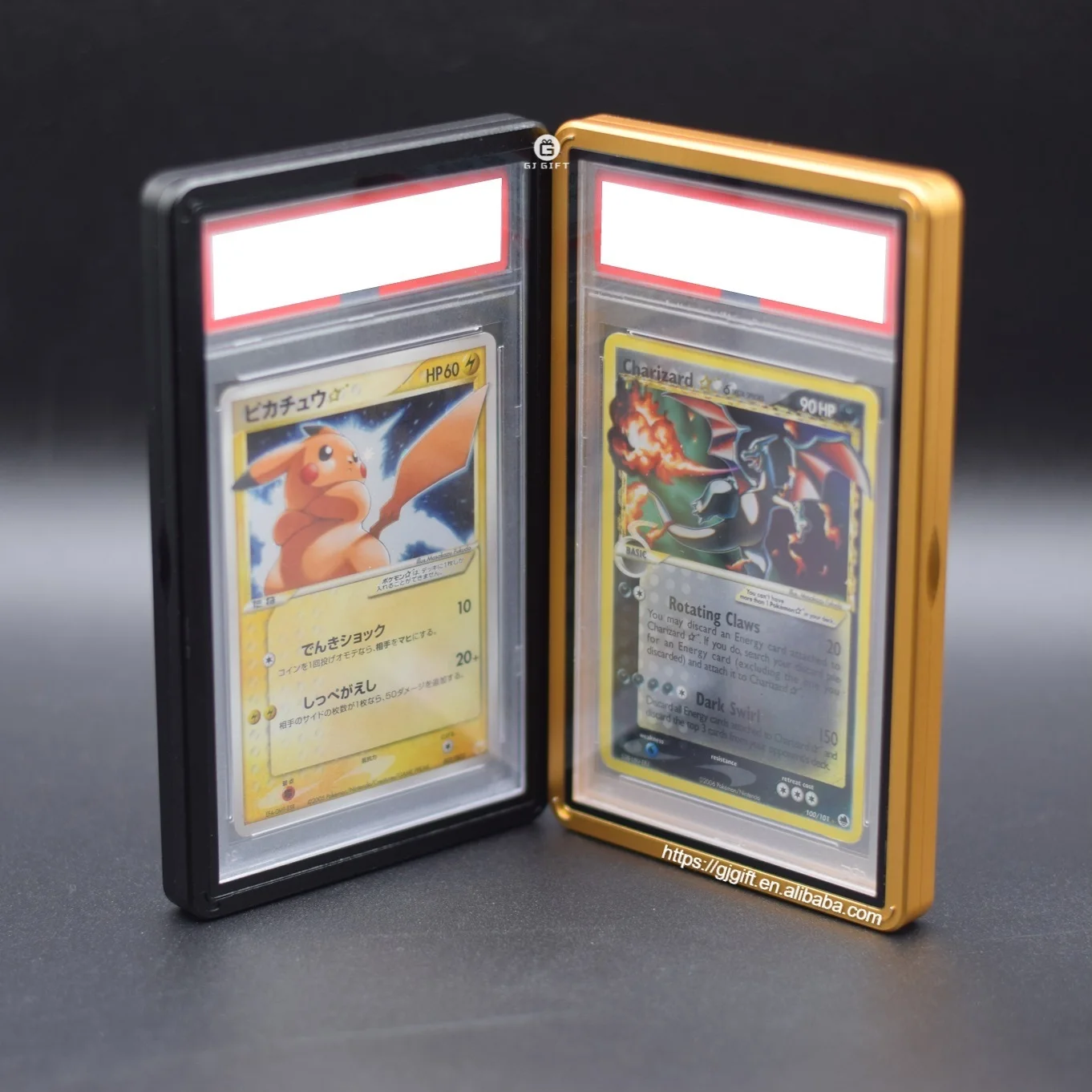 PSA Metal Magnetic Graded Card Display Case for BGS & TCG: Strong Magnet Protection for Pokemon & Sports Cards, 86x140mm PSA Metal Magnetic Graded Card Display Case for BGS & TCG: Strong Magnet Protection for Pokemon & Sports Cards, 86x140mm