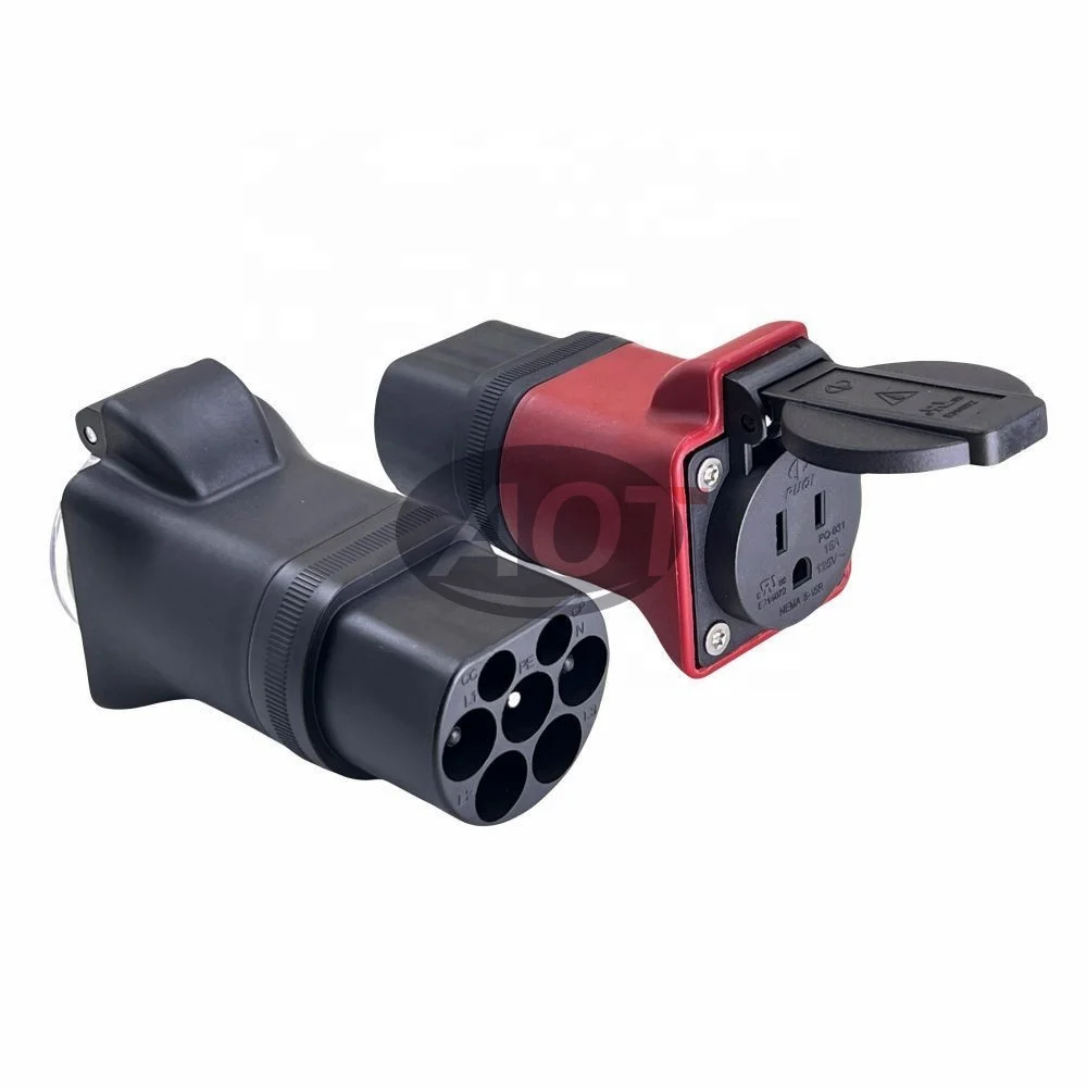 AOTAI Type2 to America 3pin Plug Adapter EV Adapter Type 2 male to Type B AC Charger eBike Scooter