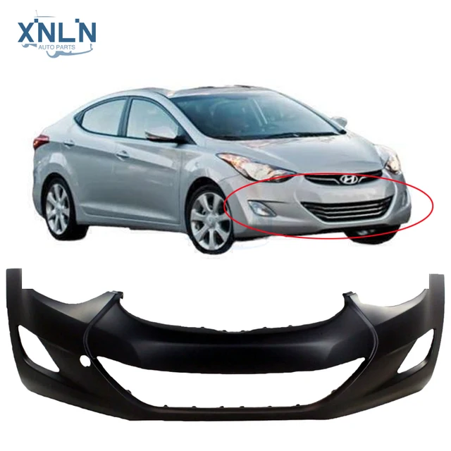 86511-3X000 Car Bumpers OEM Replacement Front Bumper for Hyundai Elantra 2011-2013 Auto Body Parts Customized