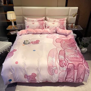 Wholesale Low Order Quantity Silk Wash Quilt Set Four Sets of Four Seasons Bedding Quilt Set