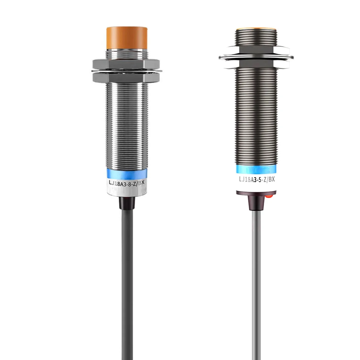 LJ8A3 2 Z/AY 2mm Inductive Proximity Sensor Switch DC 3 Wire 6 36V PNP NC Switch