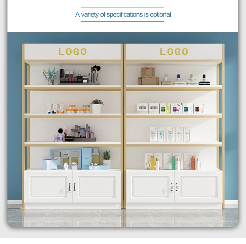 Display Rack Multilayer Container Shelf Beauty Salon Product Display