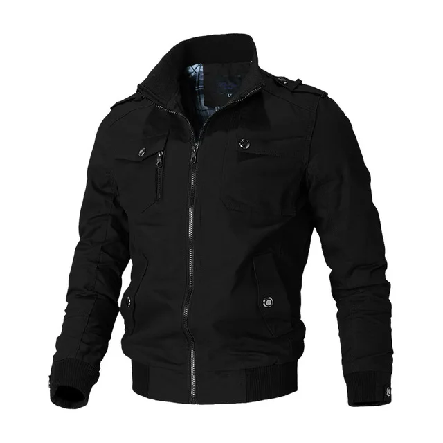 Casual Jacket Men Spring Autumn Cyan Camouflage Jackets Mens Coats Male Outerwear Windbreaker Brand Clothing