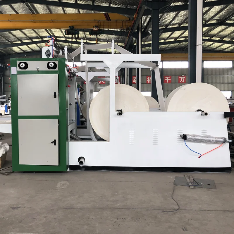 Full Automatic Facial Tissue Paper Making Machinery Tissue Making Machine