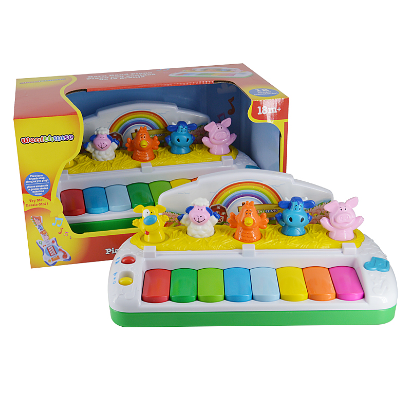 Оптовая продажа, качественные милые музыкальные игрушки на заказ, детские игрушки-пианино