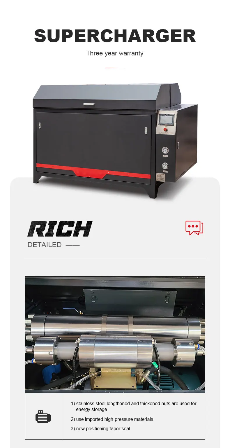 RICH Cnc Waterjet 45 Drgee Cutter Good Quality