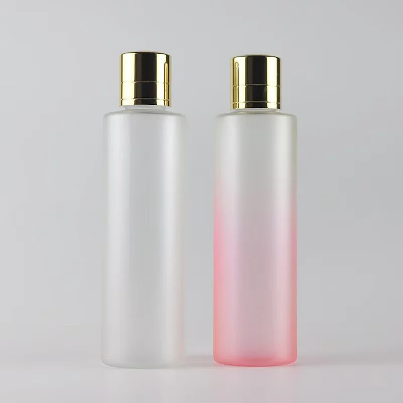 200ml Cleansing Water Sunscreen Water Spray Packaging Pet Bottle With Aluminum Cap