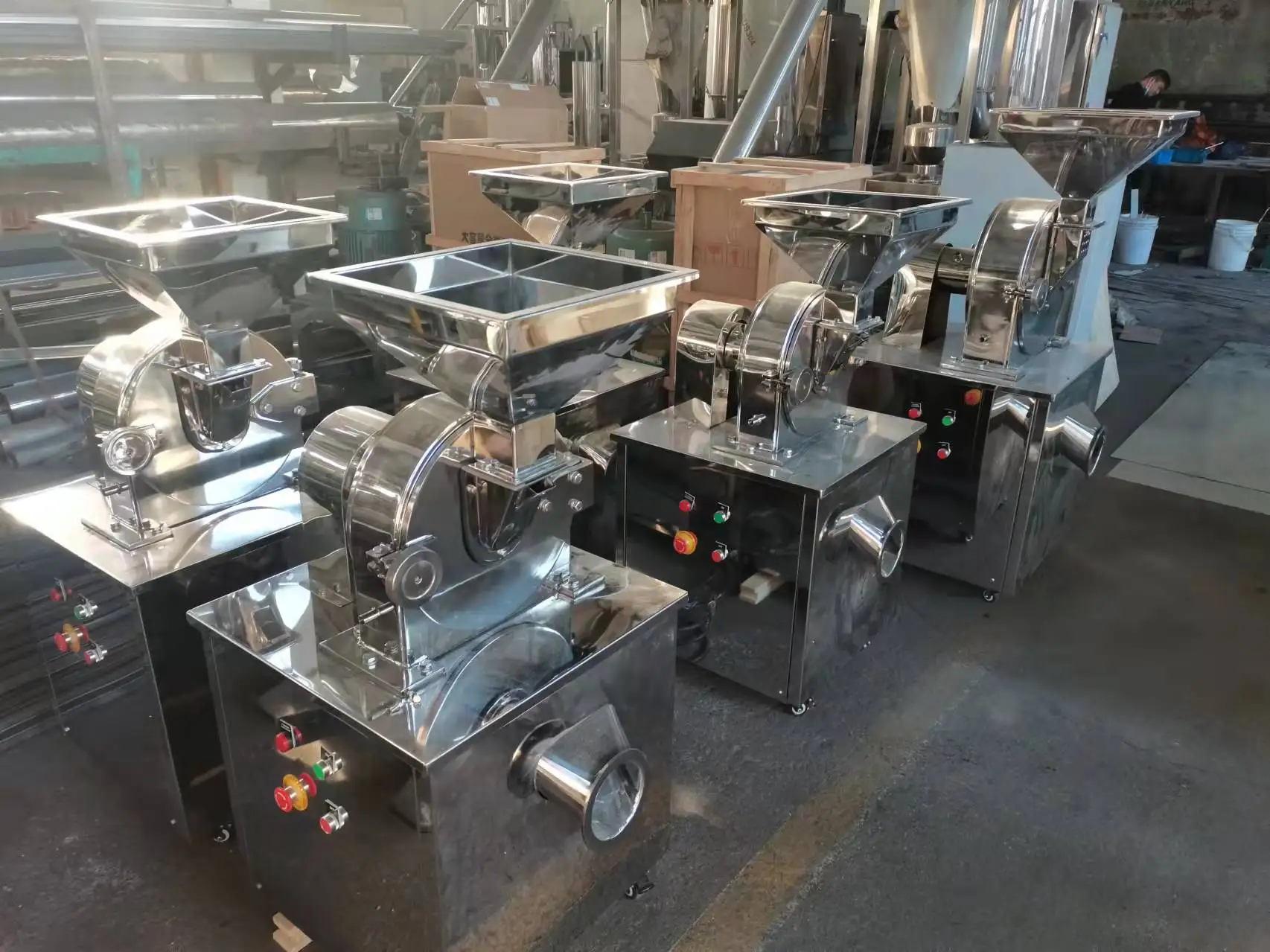 WF Industrial Masala Grader Pepper Milling Spice Milling Powder Machine ...