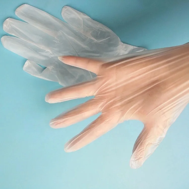 Disposable Vinyl Gloves Non Latex Food Grade Vinyl Working Pvc Gloves