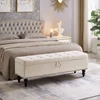 Foam + Beige + Cotton Linen