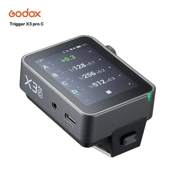 Godox X3pro C Wireless Flash High-speed Ttl Automatic Metering Synchronous High-definition Oled Touchscreen for