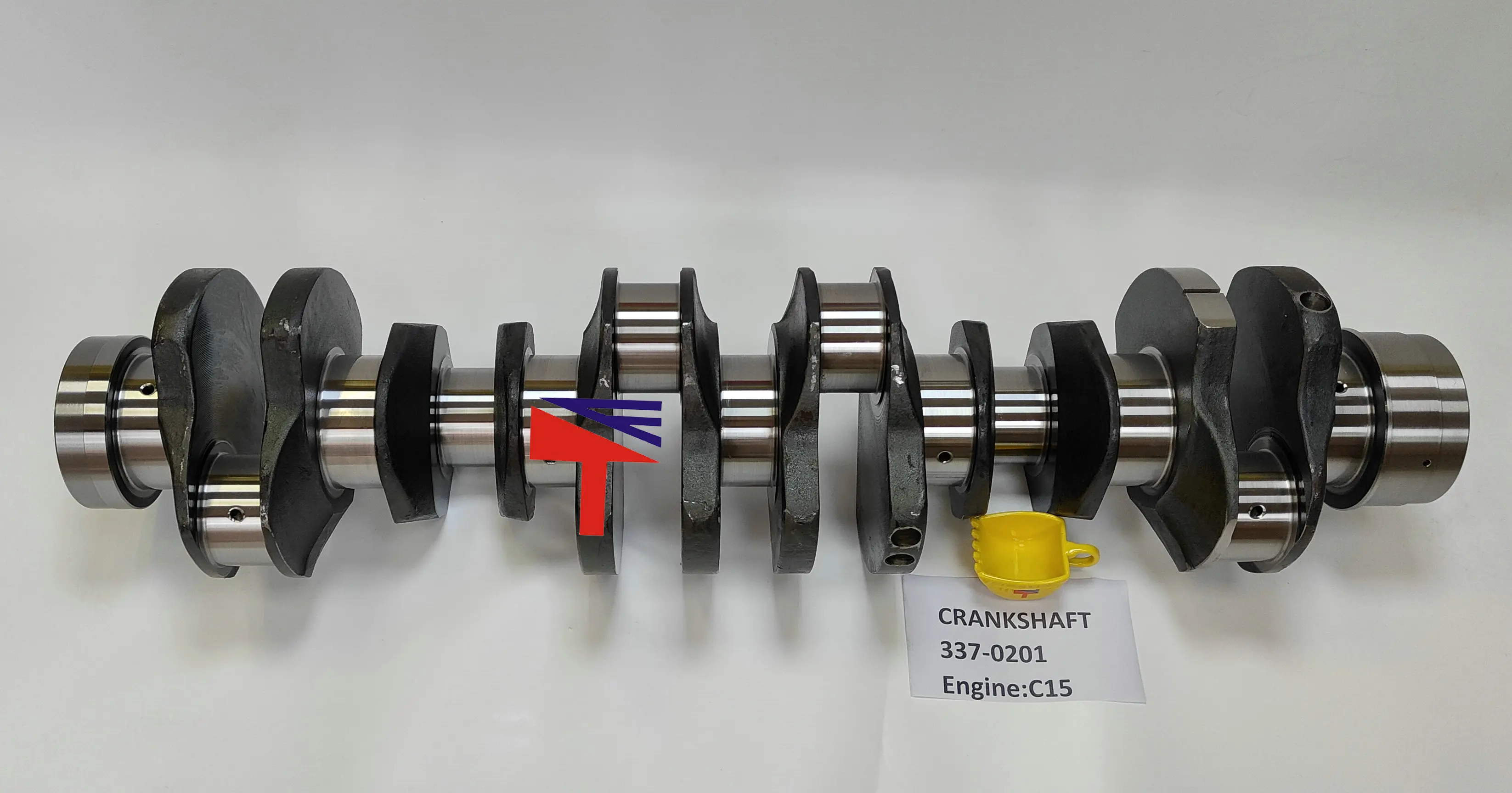 機械エンジンクランクシャフト337-0201掘削機用E374Dホイール