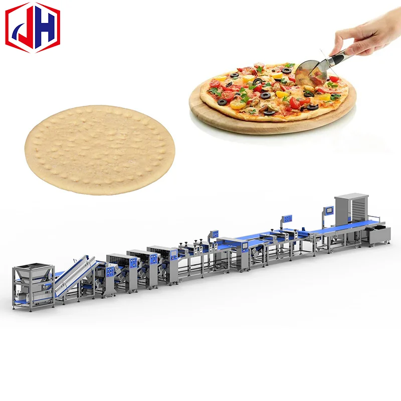 factory direct pizza manufacturing machine CE certified pizza making machine customizable pizza base bakery equipment