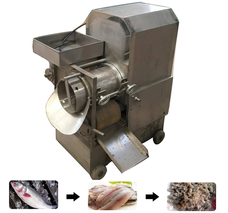 Stainless Steel Electric Fish Meat Picking Machine Fish Deboner