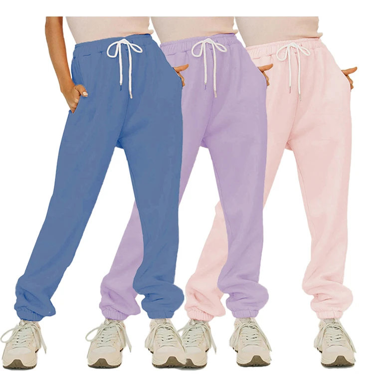 Pantalones Elásticos Para Mujer,Pantalón De Chándal Grueso Con Cordón,A La  Moda,Venta Al Por Mayor - Buy Venta Al Por Mayor Pantalones De Chándal,Grueso  Pantalones De Chándal,Mujer Jogger Pantalones De Chándal Product on
