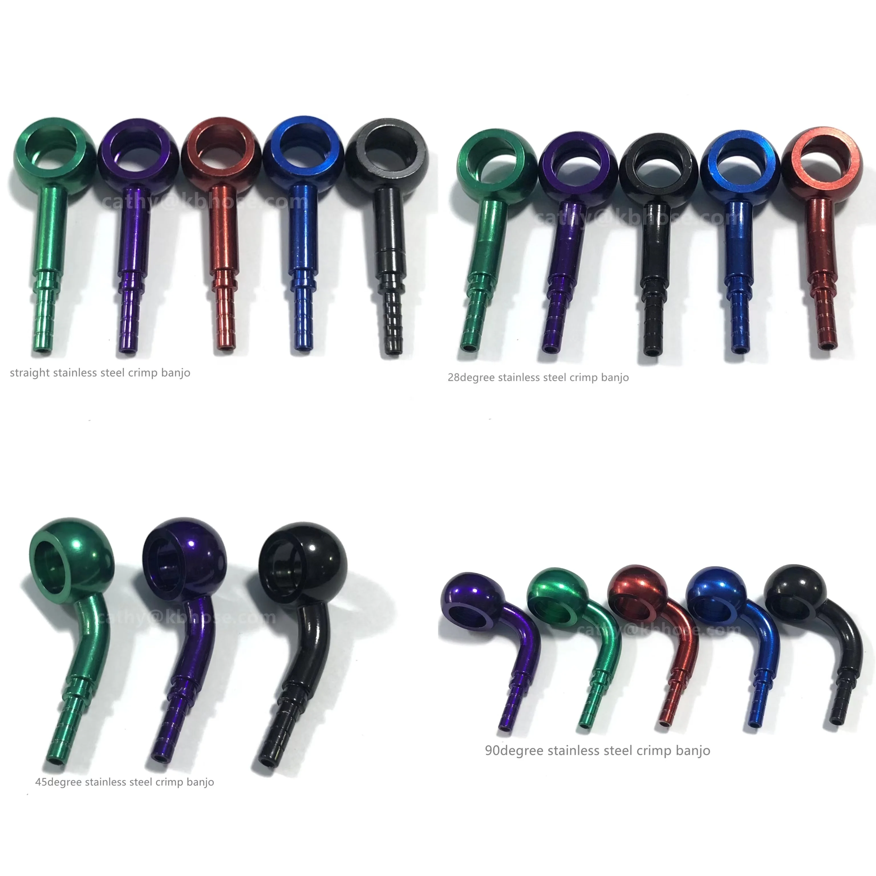 AN -3 (3AN AN3) Male Long Straight Stainless Steel Banjo Fitting. Brake 10mm I.D - Foto 7