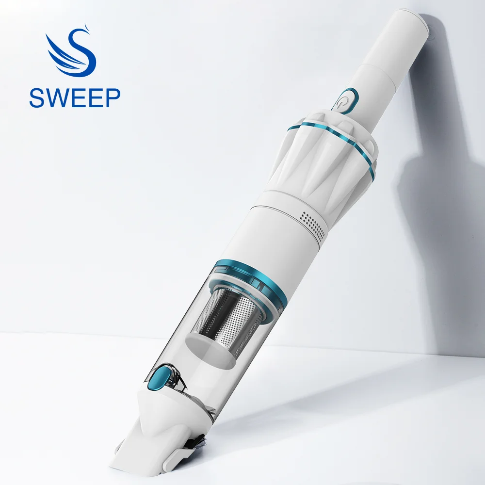 Top Sales 90W Brushless Motor Multi Function Mini Wireless Handheld Portable Rechargeable Car & Household Dry Vacuum Cleaner details
