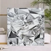 Cristal de diamante plateado