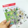 Sticker Sheet With Clear Backing