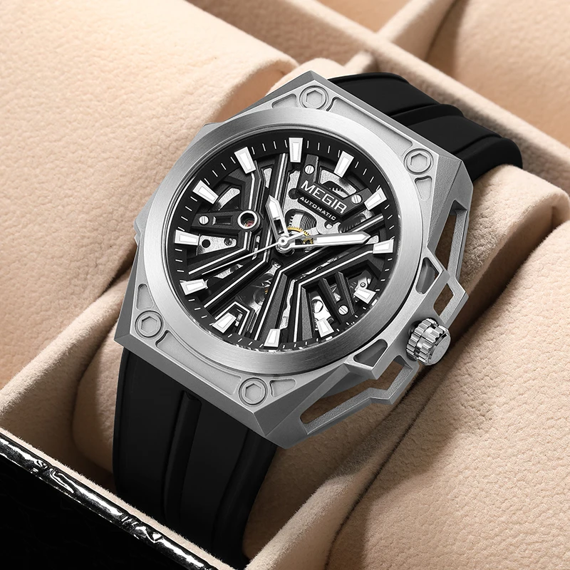 MEGIR 8603 Luxury Watch - Fashionable Mechanical Timepiece