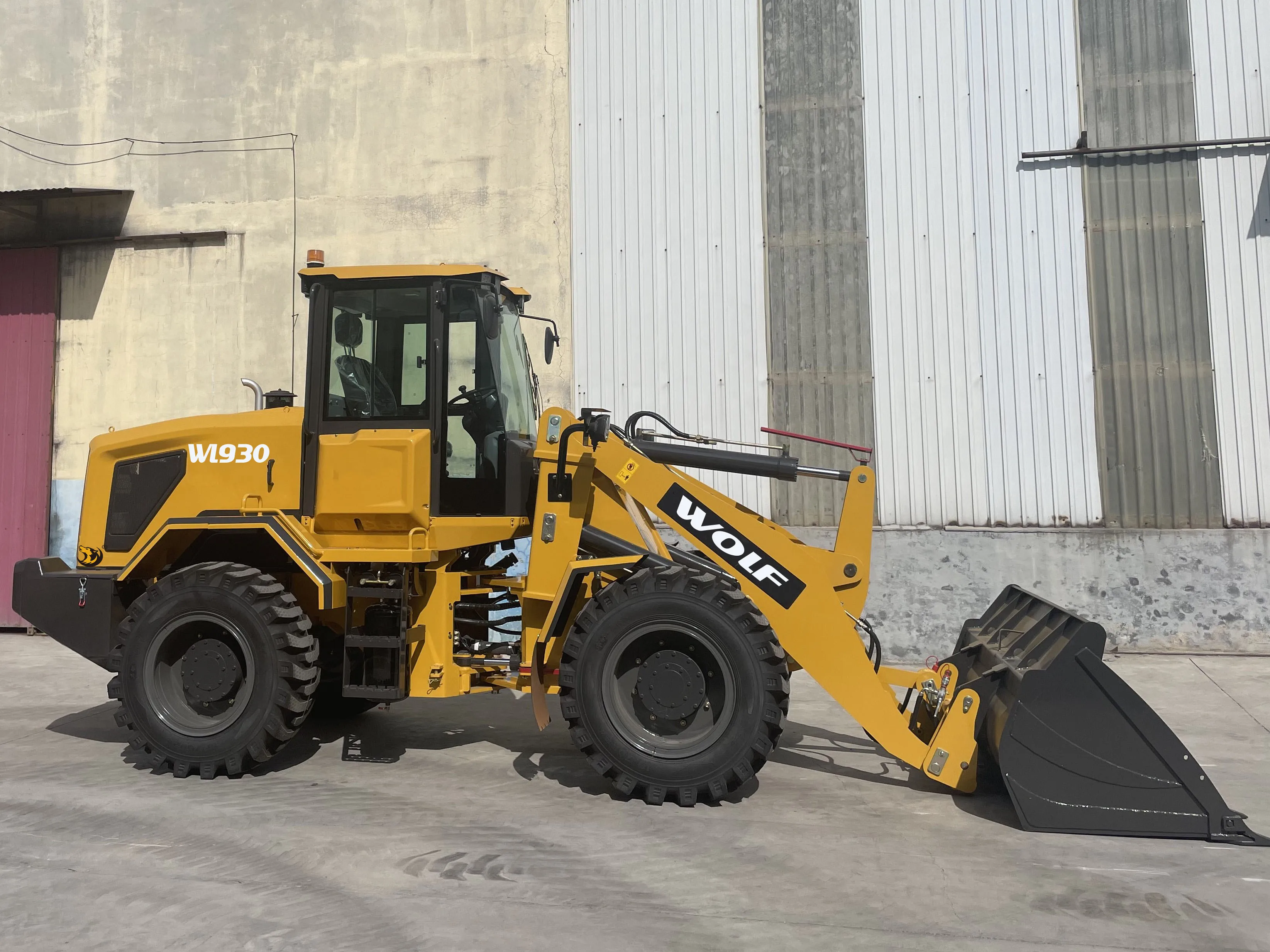 Wolf Wl930 3t Mini Small Compact China Small Farming Portable Construction CE Front End Wheel Loader Earth Moving Loader for Sal
