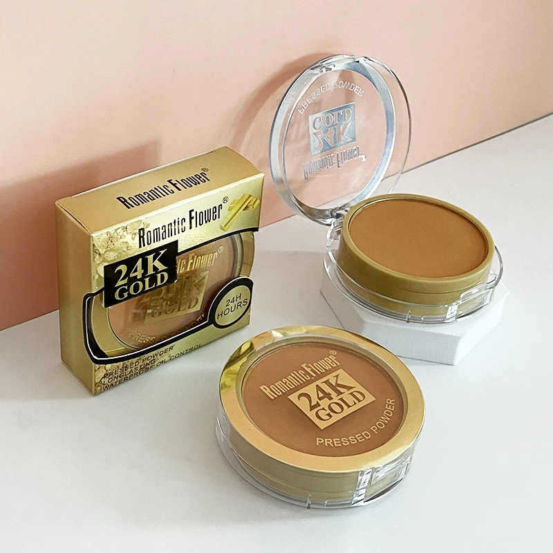 Hot Sale Face Powder Make Up Foundation Compact Press Powder For Dark