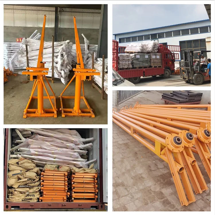 Lifting Equipment 300kg 500kg 800kg 1000kg Hand Operation Mobile Mini Crane Portable Small Lift Floor Crane