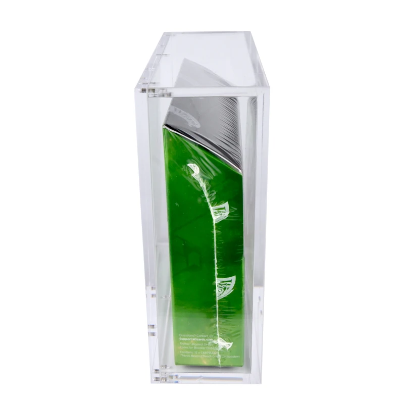 Custom MTG Collector Booster Box Premium Acrylic Display Case Wholesale  Strong Magnetic Lid Booster Box Case