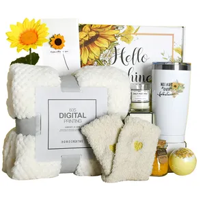 Elegant Women's Spa Bath Gift Set for Celebrations and Remembrance Includes Fragrance Collections