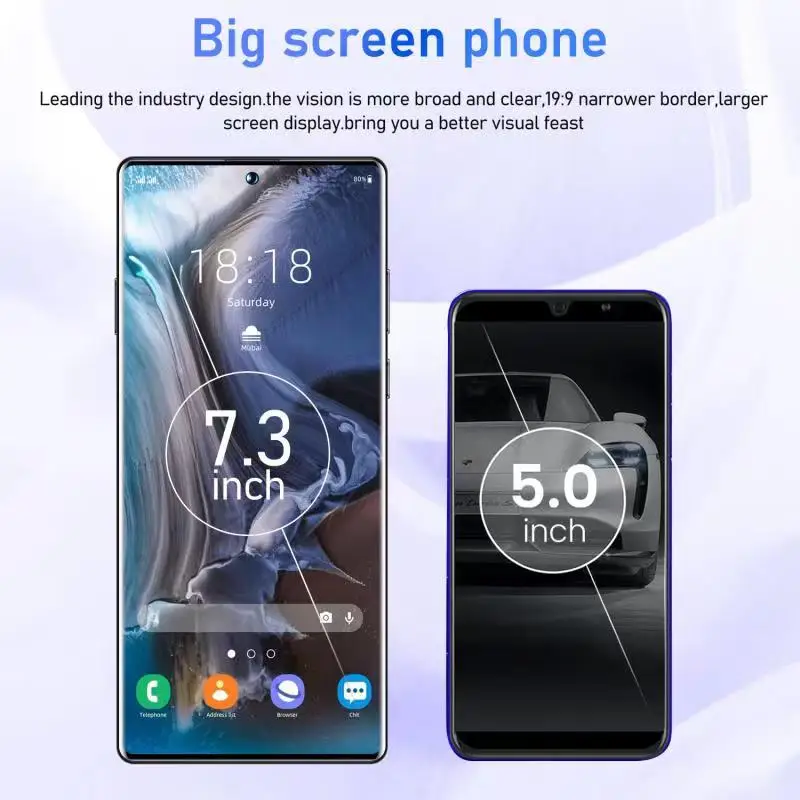 OEM Logo Android Smart Phone with Octa Core CPU Mobile Phone with High Performance Camera