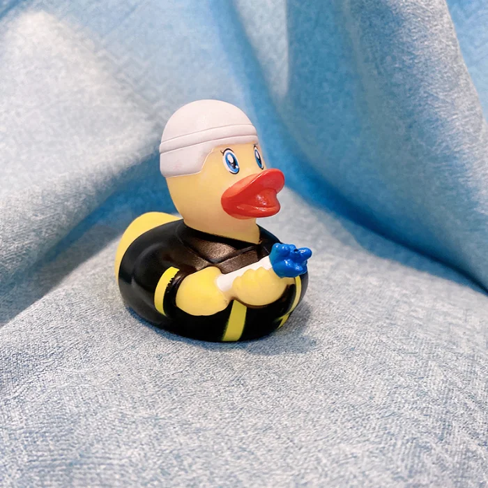 ECO Friendly Rubber Ducks Bulk Customized Nurse Rubber Duck for Baby Bath Time Soft Toys
