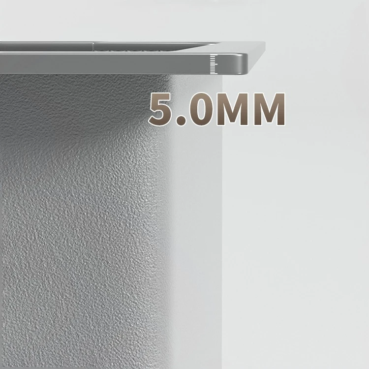 DQOK Discount Luxury Anti-Scratch LED Digital Display Waterfall Kitchen Sink with Cup Washer & Soap Dispenser
