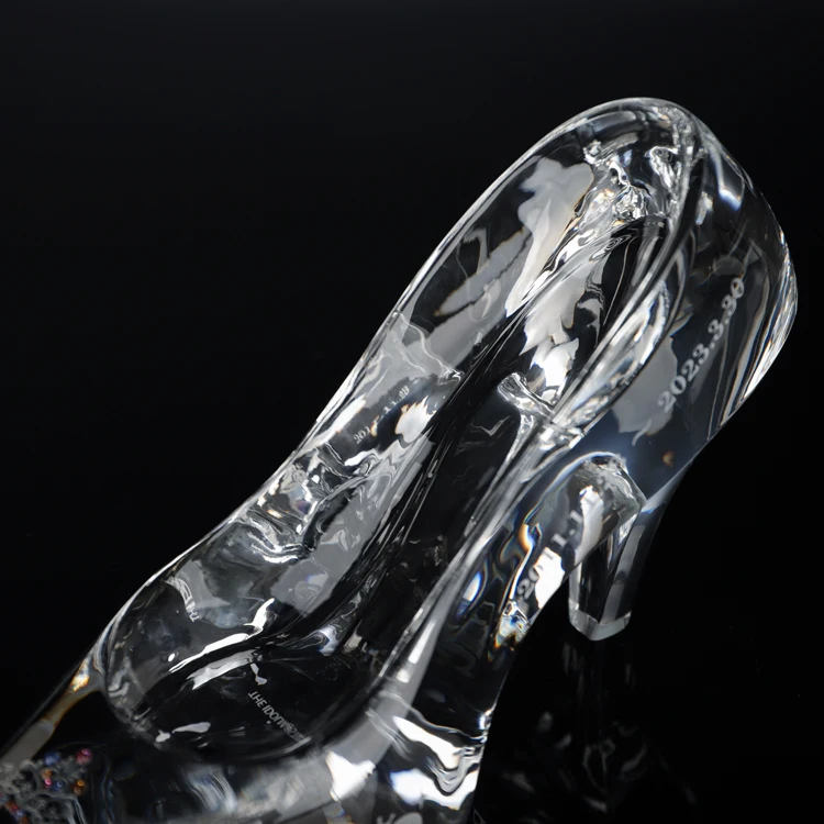 product wholesale professional factory decoration gifts wedding crystal queen shoe-41