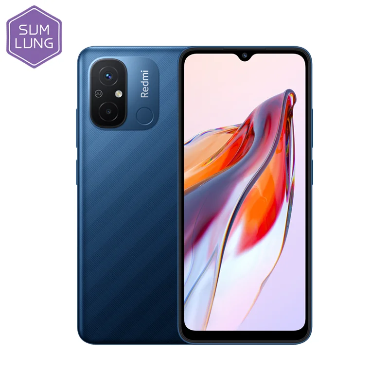 Global RAM Red Mi 12C 4G Smartphone MTK Helio G85 6.71 Display 50MP AI Camera 5000mAh Battery LTE Connectivity Rear Fingerprint