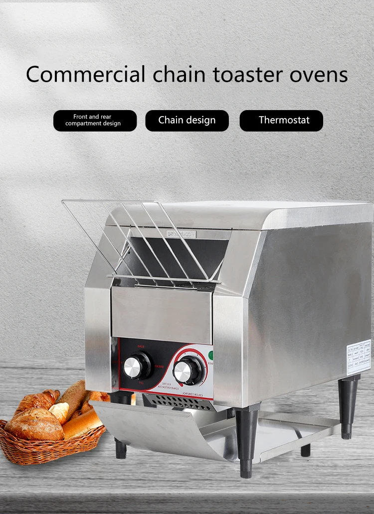 Fast Speed Restaurant Hotel Bakery Equipment Conveyor Toaster/bread ...