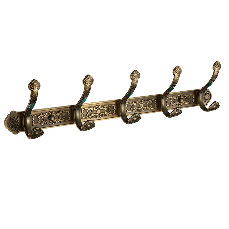 Coat Rack Wall Mounted Wall Hooks for Hanging Zinc Alloy