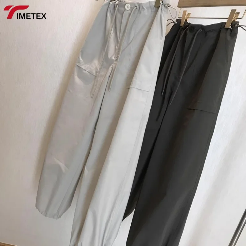Wholesale Quality Sports Jogger Stretchy Slim Fit Fabric Zipper Pocket Casual Loose Mid Exercise Jogger OEM Service Available