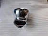 Juego de faros delanteros de aluminio con acabado de espejo ultrabrillante