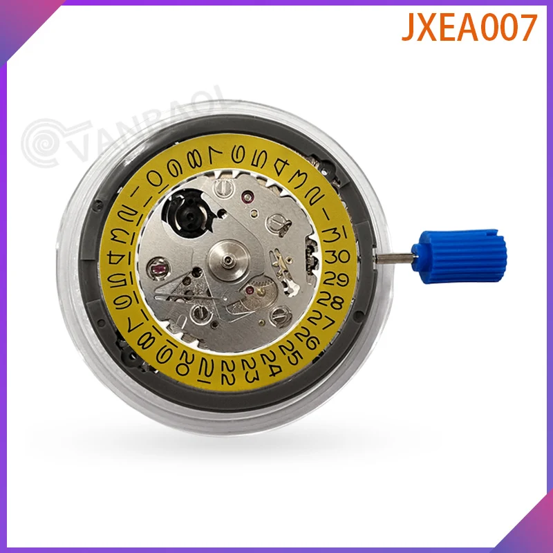 Movement in Motion オートマチック Japan NH35 Automatic Mechanical Movement Vintage RLX Font Date